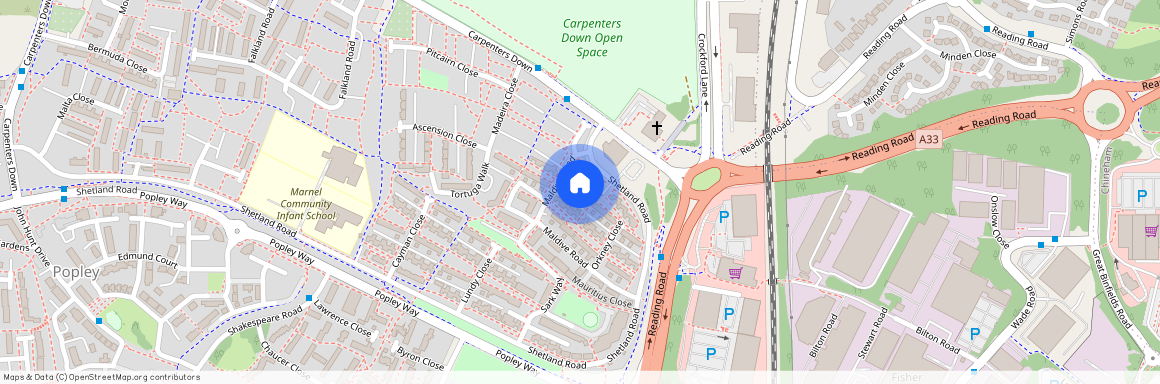 Popley, RG24, RG24 9AS, Basingstoke