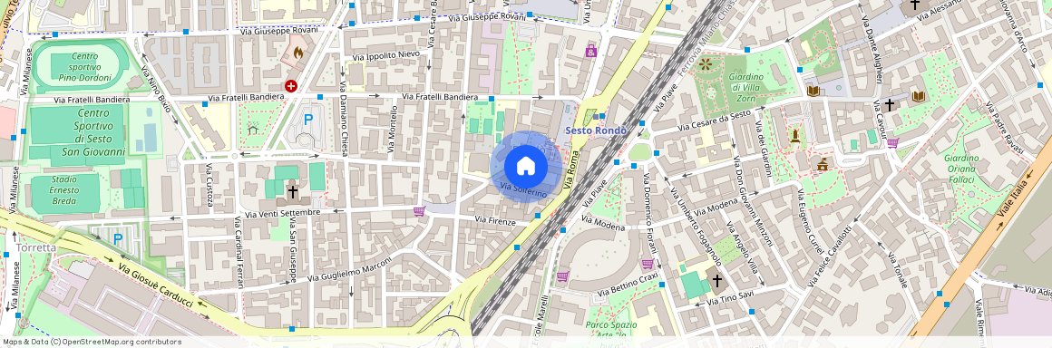 Via San Martino, Włochy, Sesto San Giovanni