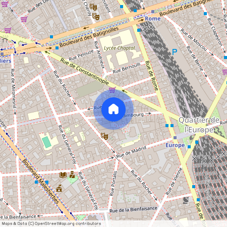 22 Rue d'Édimbourg, 75008 Paris, France