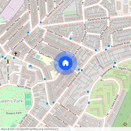 Queens Park Rise, Brighton, BN2