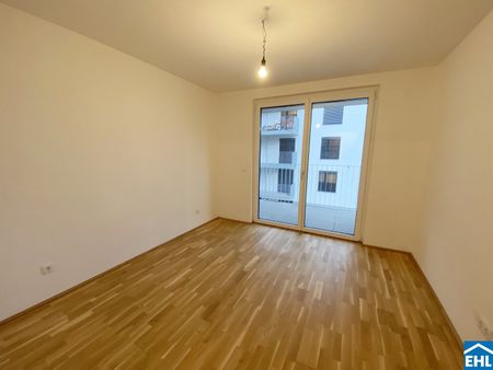 THE FAVE: Moderne 3-Zimmer-Wohnung mit Balkon direkt am Laaer Wald - Photo 3