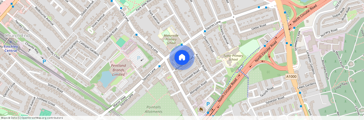N3, London