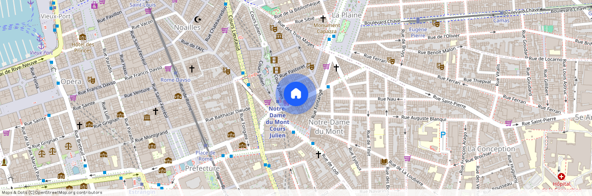 11 Rue des trois freres barthelemy, 13006 Marseille, France