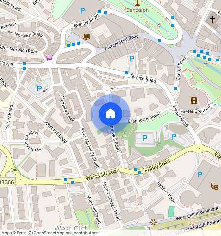 Bournemouth, Tregonwell Road, BH2, Dorset