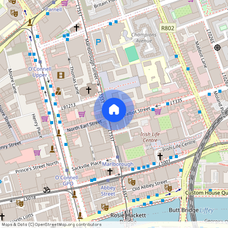 Custom Hall, Block 2, Lower Gardiner Street, Talbot Street, Dublin 1