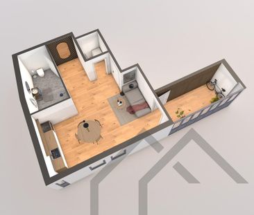 Apartment in Homburg City - Foto 1