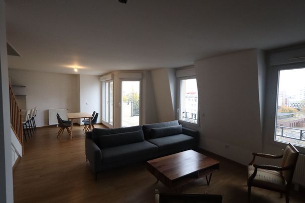 Location appartement 3 pièces, 87.13m², Romainville - Photo 1