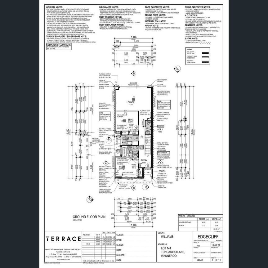 3x2 House in Wanneroo Myella Estate - fully ducted aircon - Photo 1