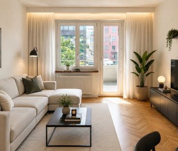 3 Zimmer, 55 m², 2. Stock - Foto 1