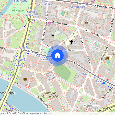 ul. Szczytnicka, Plac Grunwaldzki, Śródmieście, Wrocław, dolnośląskie
