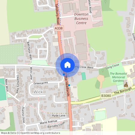 Long Close, SP5, Salisbury