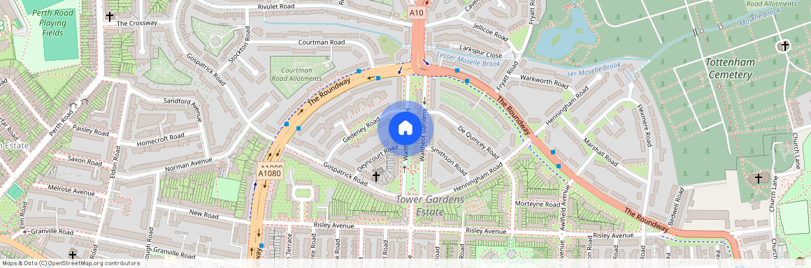 Waltheof Gardens, London, N17