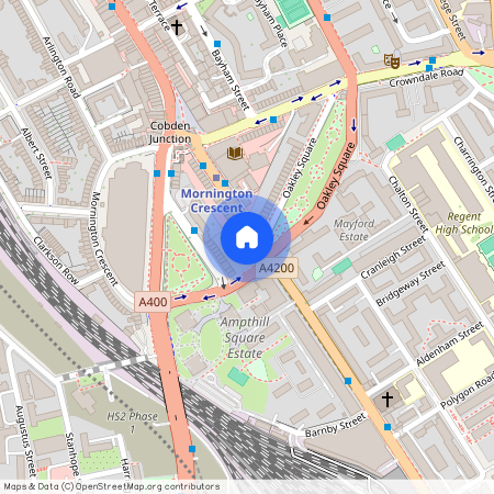 Mornington Crescent, Camden, London, NW1