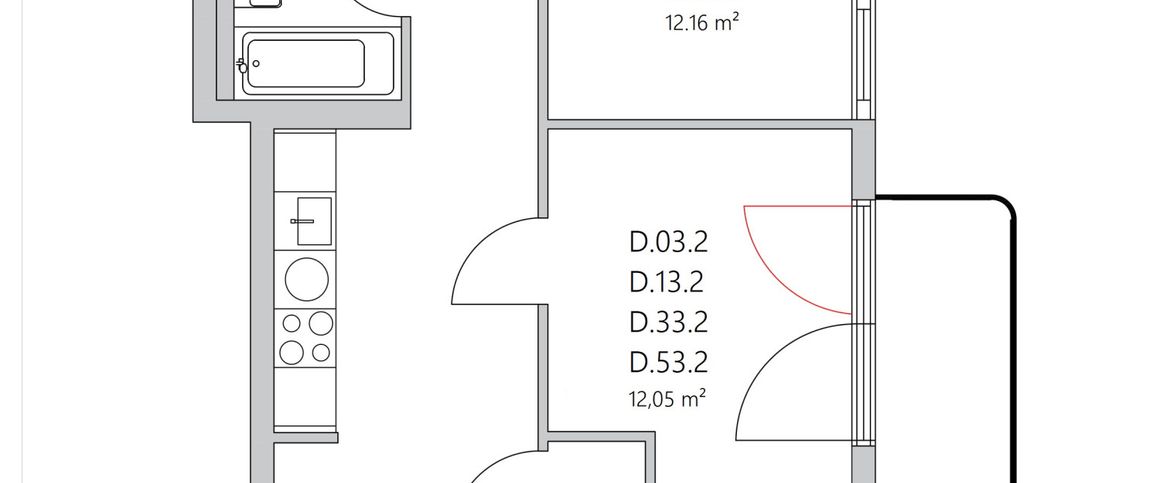 Zimmer in der Friedrichstrasse 63 - Foto 1