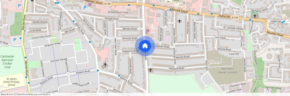 Wimpole Road, Colchester, Essex, CO1