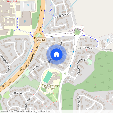 Badgers Mead, Brackla, Bridgend . CF31 2PZ