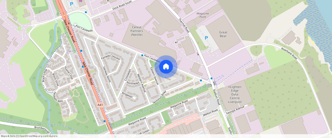 Port Causeway, Wirral, CH62