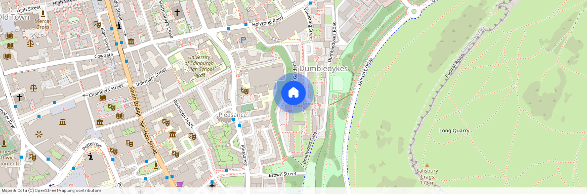 Viewcraig Gardens, Holyrood, Edinburgh, EH8