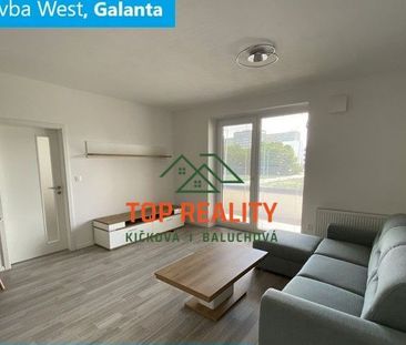 Zariadený 2 izbový byt 57 m2, novostavba West, Galanta s parkovacím... - Fotografia 5