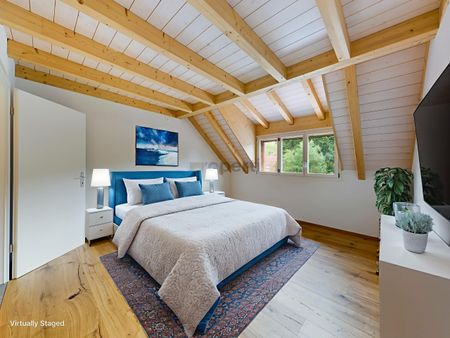 Traumhafte 4.5-Zimmer Dachwohnung in Radelfingen, Kanton BE - Foto 2