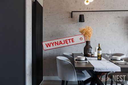 NA WYNAJEM - gotowe do wprowadzenia, 3 pokojowy apartament z 2 balkonami + garaż - ul. Strzelecka - Zdjęcie 5