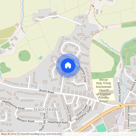 Tunstead Road, Bacup, Lancashire, OL13