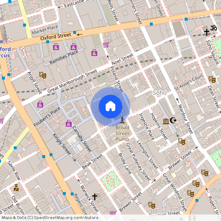 Dufours Place, London, W1F