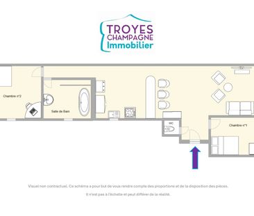 Location Appartement 3 pièces 62m² TROYES 10000 - Photo 6