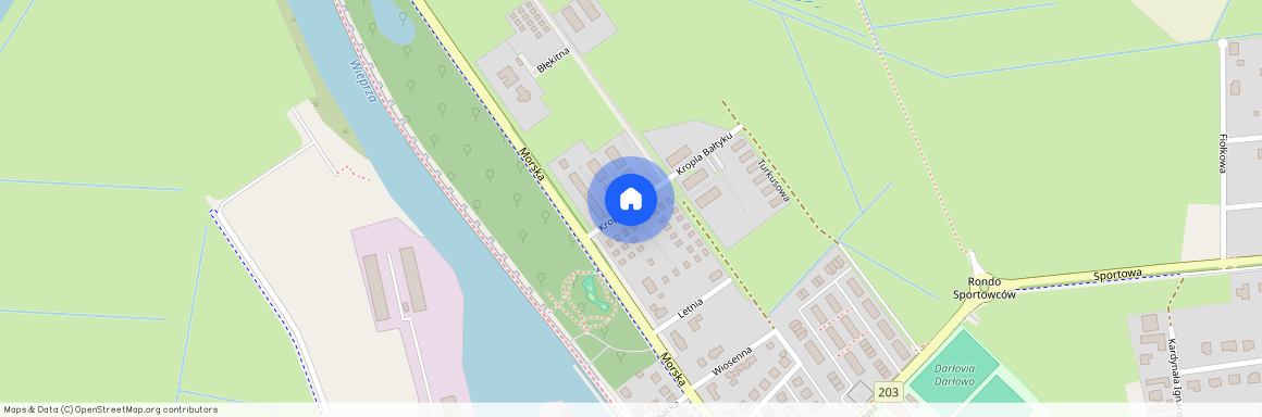 ul. Kropla Bałtyku, Darłowo, sławieński, zachodniopomorskie