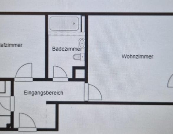Stilvolle 2-Zimmer-Wohnung mit Südbalkon & Tiefgaragenstellplatz - Foto 1
