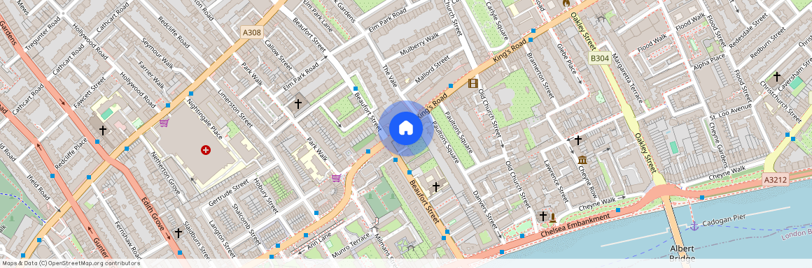 Argyll Mansions, Chelsea SW3