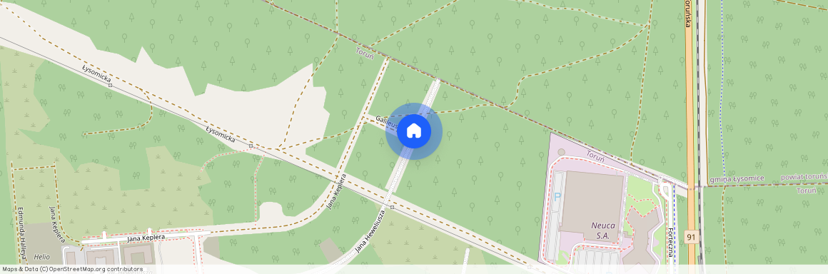 ul. Jana Keplera, Koniuchy, Toruń, kujawsko-pomorskie