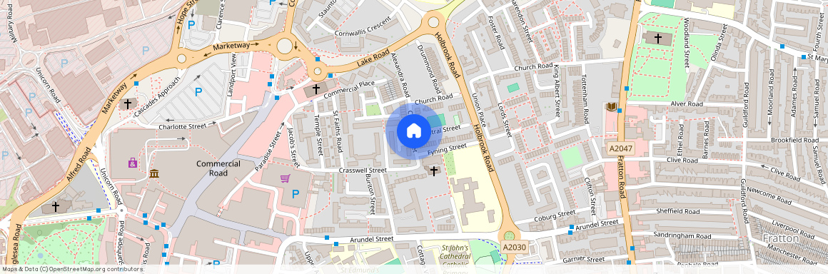 14 Charles Dickens Court, 388 Old Commercial Road PO1