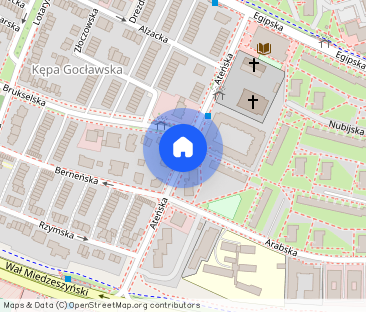 Saska Kępa, ul. Ateńska , kawalerka, duży balkon - Photo 1