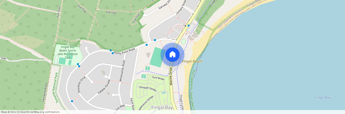 Unit rental property, Fingal Bay