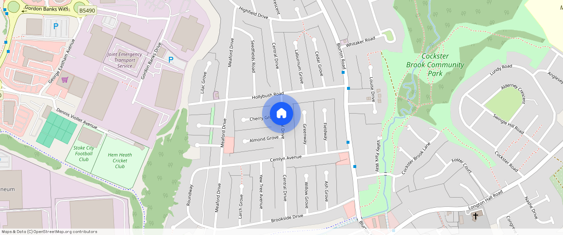 Central Drive, Stoke-On-Trent, ST3