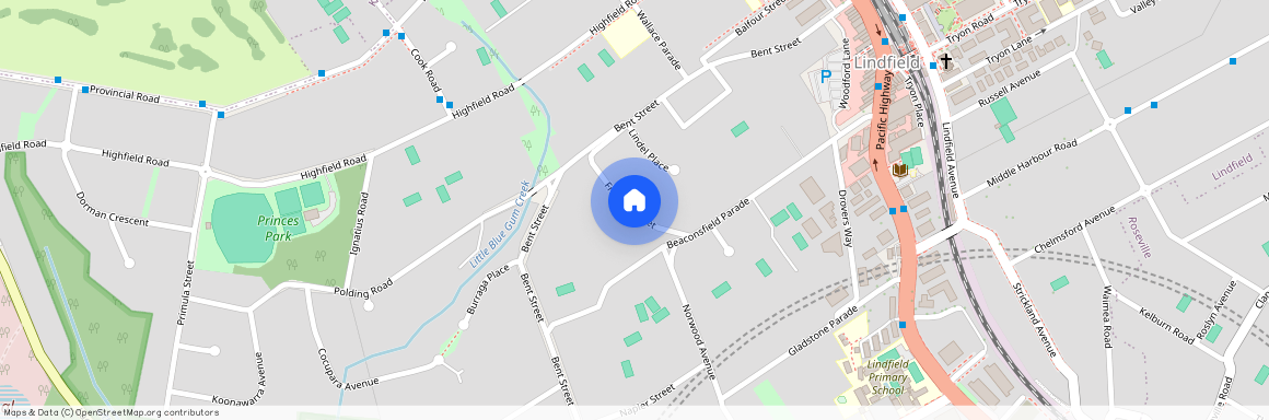 - Frances Street, NSW 2070, Lindfield