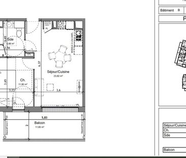 location Appartement T2 DE 41.3m² À ANGERS - Photo 1