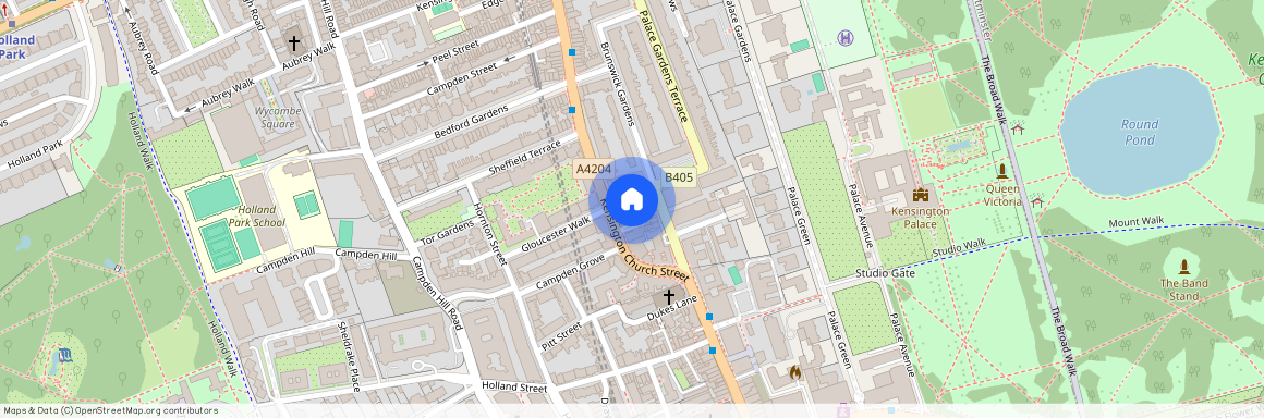 Vicarage Gardens, Kensington, W8