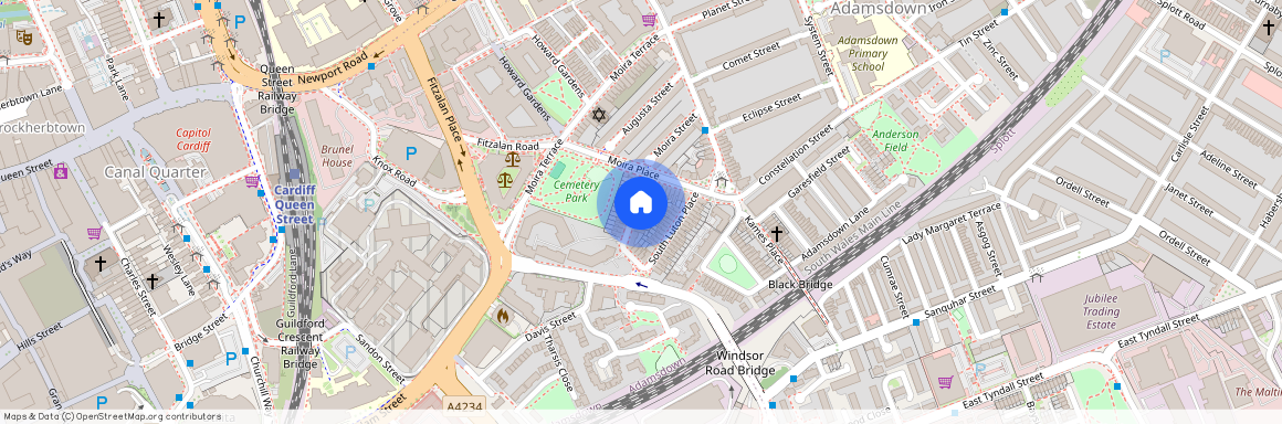 10 North Luton Place, Cardiff, CF24 0EU, United Kingdom