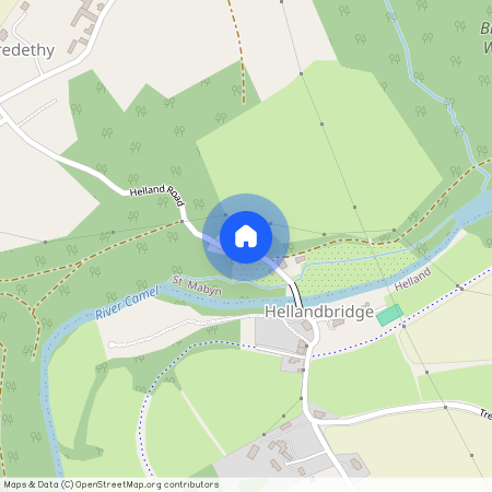 Hellandbridge, Nr. Wadebridge, Cornwall