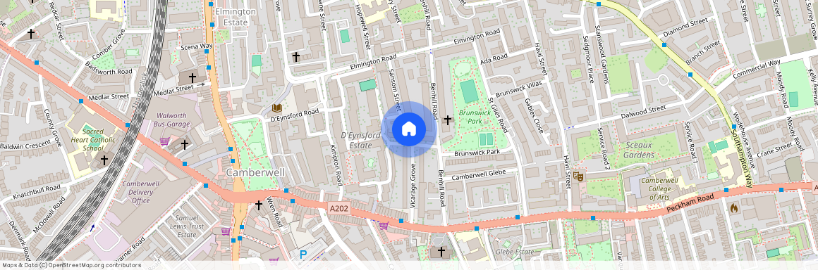 Vicarage Grove, Camberwell, SE5