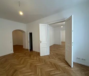 91m² Nähe Museumsquartier & Burggarten = 3 ZI+ NR, Parketten, Flügeltüren, Komplettküche - Foto 3