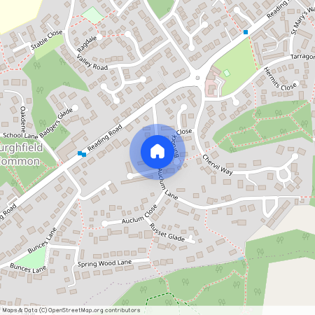 Auclum Lane, Burghfield Common, Berkshire, RG7