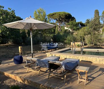 Villa à la location pieds dans l'eau -Saint -Tropez - Baie des Cano... - Photo 2