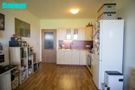 Pronájem cihlového bytu o dispozici 1+kk s terasou na ul. Jeremiášova v Olomouci. - Fotografie 2