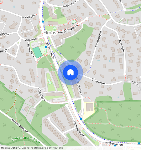 Sockenvägen **, Eknäs