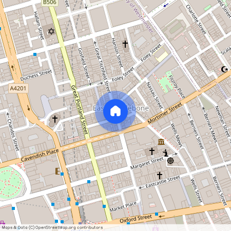 Great Titchfield Street, Fitzrovia, London