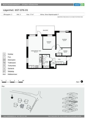 Stora Högestensgatan 7, Kalkbrottet - Photo 3