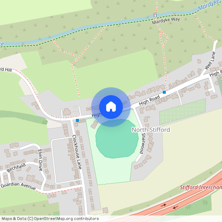 High Road, Grays, North Stifford